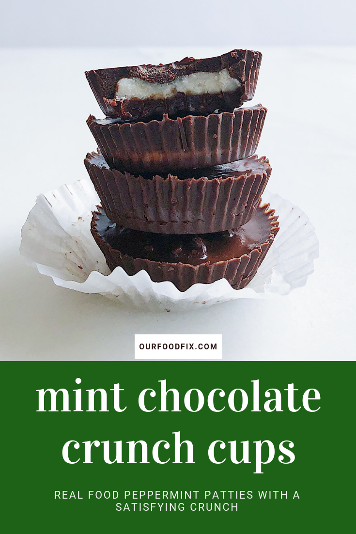 Healthy Mint Chocolate Crunch Bars are a low-carb and sugar-free snack option, and perfect for your holiday table! #ChristmasRecipes #ChocolateRecipes | Holiday recipes | Christmas recipes | Mint Chocolate | Chocolate recipes | Paleo recipes | Paleo dessert | AIP Recipes | AIP Dessert | Keto recipe | Keto dessert | Keto treats | Low carb recipes | Refined sugar free recipes